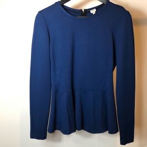 WILFRED Peplum Long Sleeve top